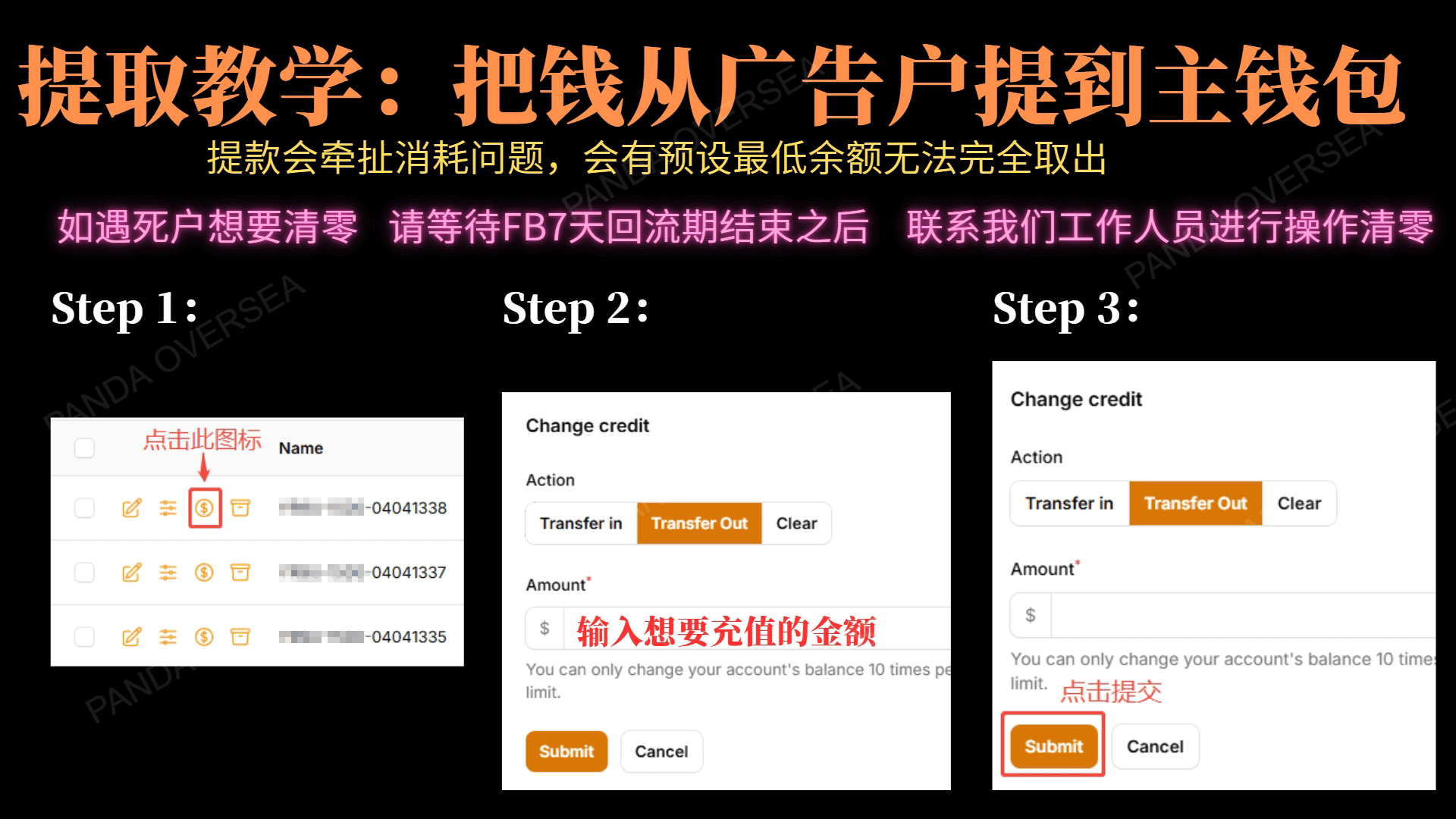 Facebook三不限系统提现教程